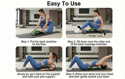 SpineRelief Pro: Effective Back Stretcher for Pain Relief and Posture Improvement